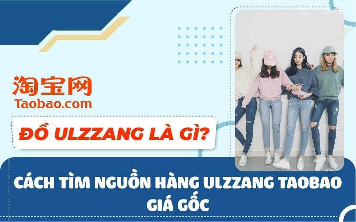 Hàng hóa Ulzzang từ Taobao