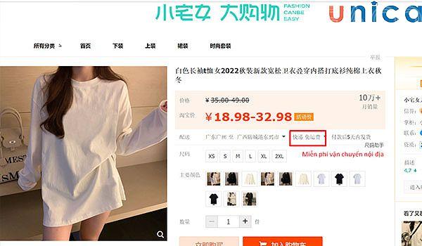 Mua hàng trên Taobao đừng để khuyến mại lừa