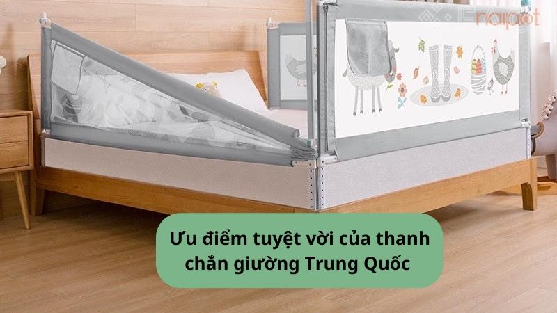 Ưu điểm tuyệt vời của thanh chắn giường cho bé Trung Quốc