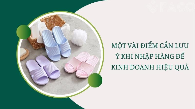 Những điểm cần lưu ý khi nhập hàng để kinh doanh hiệu quả 