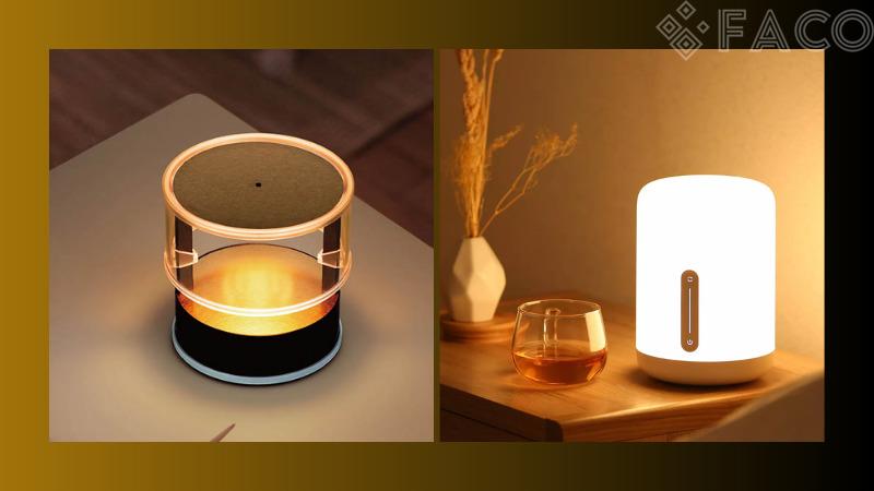 Cập nhật những mẫu đèn ngủ để bàn Trung Quốc đẹp và hiện đại nhất Đèn cảm ứng tối giản, tiện lợi