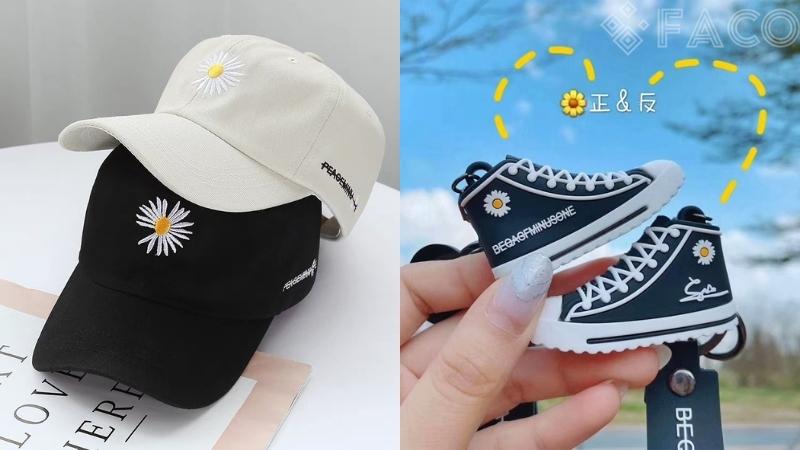 Đồ dùng khác như áo, mũ, móc khóa
