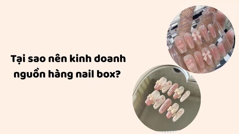 Tại sao nên kinh doanh nguồn hàng nail box