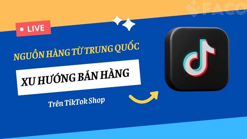 Nguồn hàng từ Trung Quốc và xu hướng bán hàng trên TikTok Shop