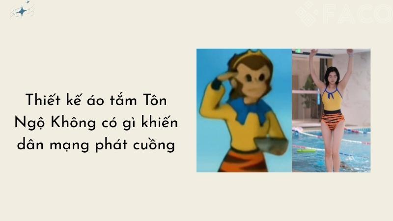 Thiết kế áo tắm Tôn Ngộ Không có gì khiến dân mạng phát cuồng