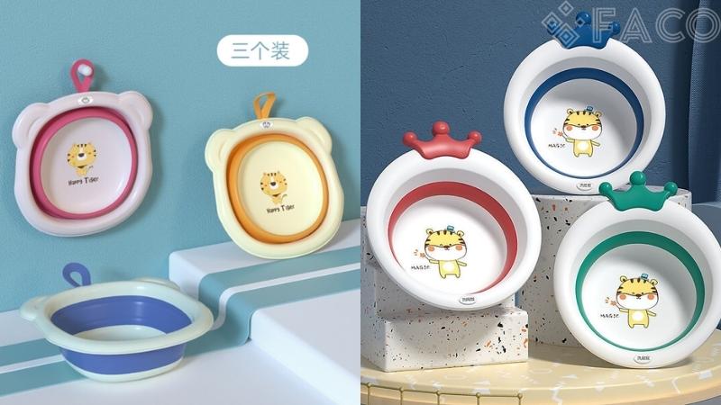 Chậu rửa mặt Trung Quốc gấp gọn 