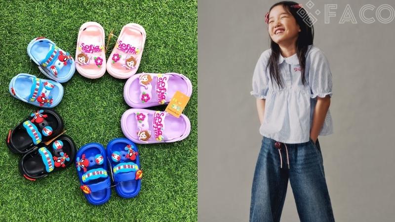 Nhập sỉ quần áo, giày dép học sinh 