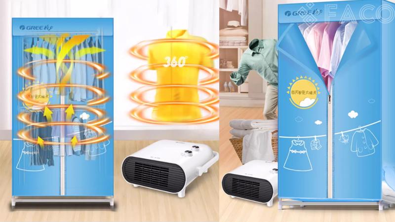 Tủ sấy quần áo Trung Quốc Gree