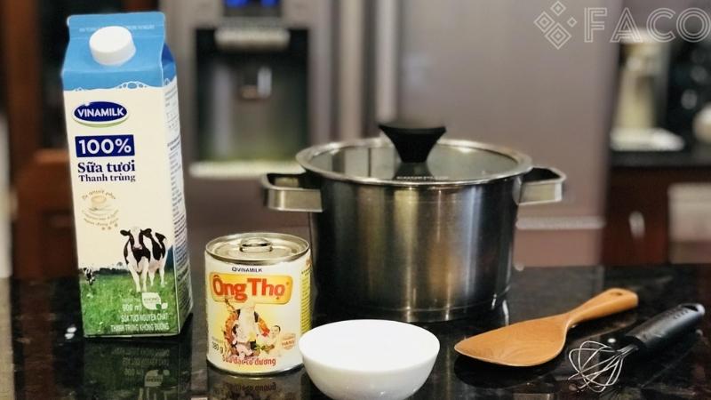 Bước 1: Chuẩn bị nguyên liệu