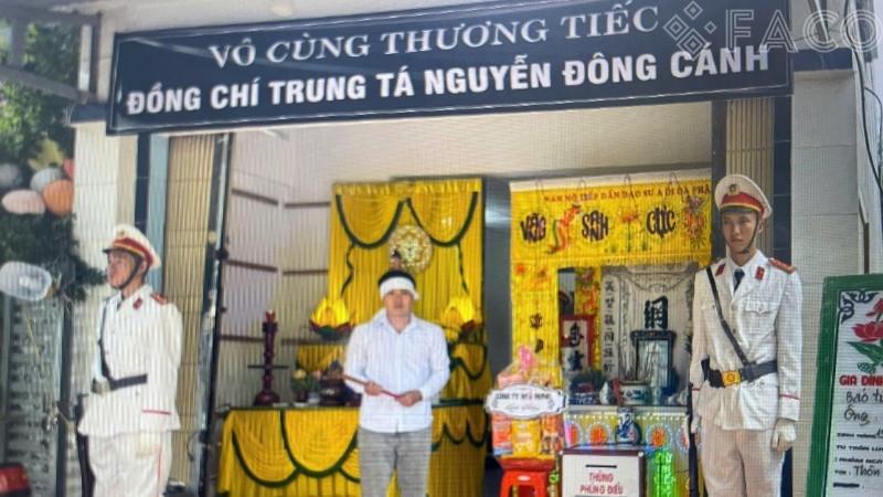 Truy thăng Trung tá cho thiếu tá Cánh