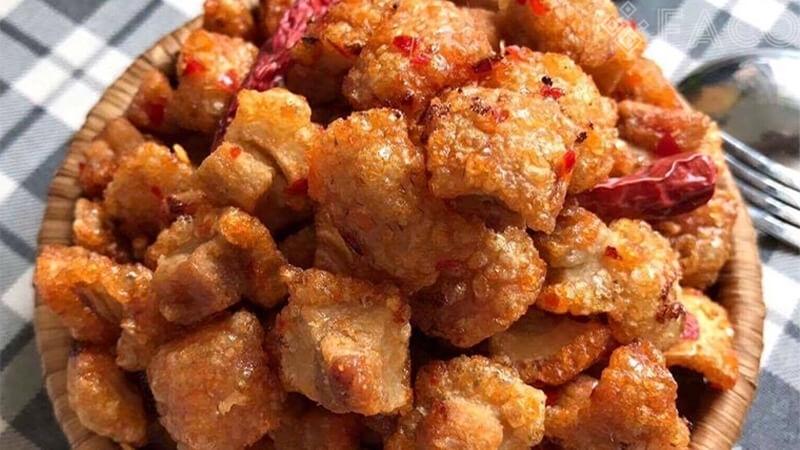 Nguyên liệu cần chuẩn bị khi làm tóp mỡ mắm tỏi