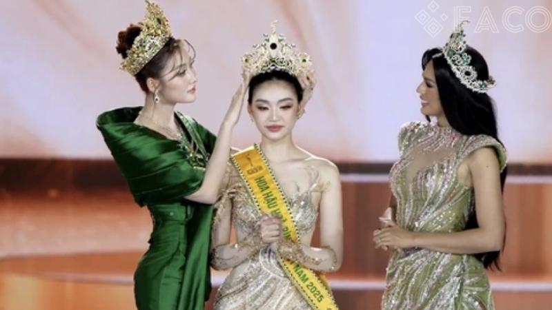 Màn hô tên Miss Grand Vietnam 2025 có sự thay đổi 