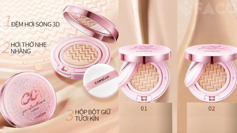 Cushion nội địa Trung trên Taobao, Tmall – Lựa chọn cho lớp nền đẹp Cushion nội địa Trung Carslan
