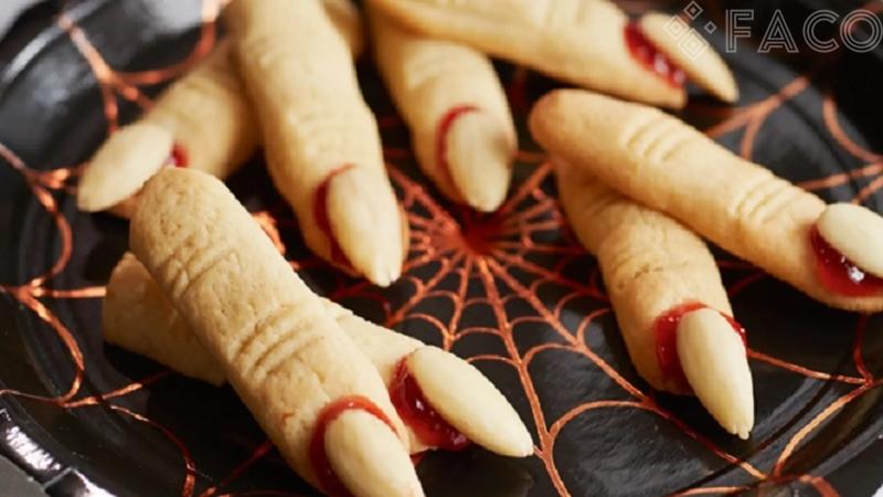 Bánh quy ngón tay phù thủy