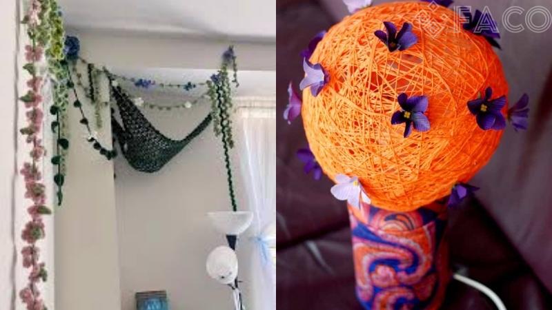 Đồ trang trí decor bằng len