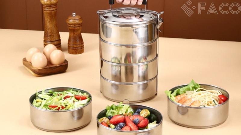 Hộp cơm inox giữ nhiệt