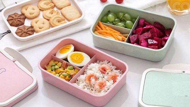 Hộp cơm nhựa nhiều ngăn