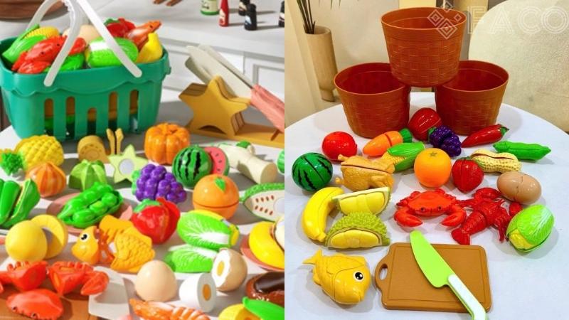 Tiêu chí chọn bộ đồ chơi nhà bếp cắt rau củ chất lượng