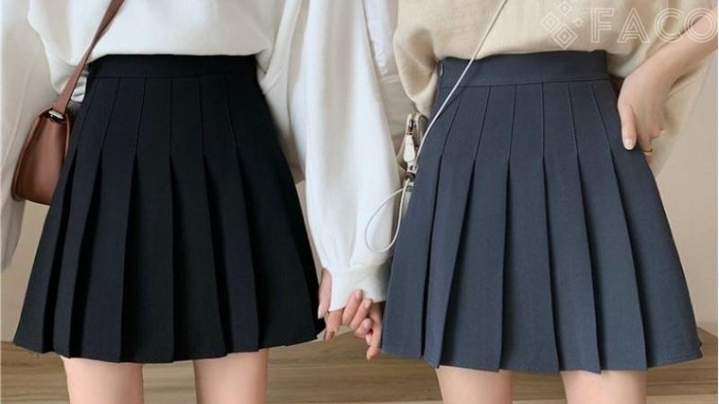 Ưu điểm khi nhập chân váy xếp ly Trung Quốc